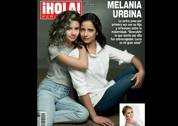 Melania Urbina presenta por primera vez en una revista a su hija Lucía