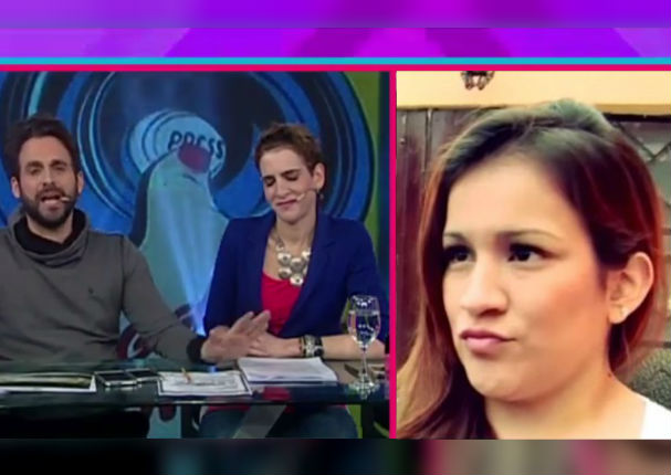 Peluchín protagoniza fuerte discusión en vivo con pareja de Ronny García