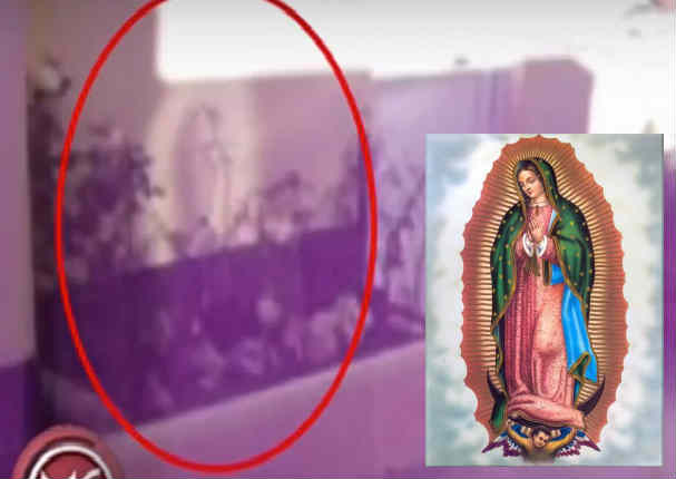 Este video captó la aparición de la Virgen de Guadalupe en Lima
