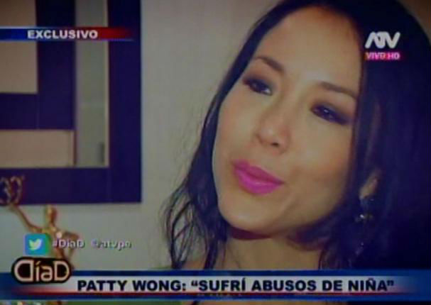 Patty Wong confesó que fue víctima de violencia sexual en su niñez