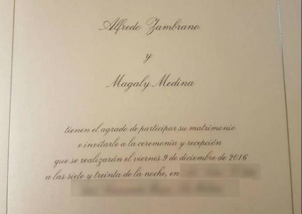 ¡La boda del año! Este es el parte de matrimonio de Magaly Medina