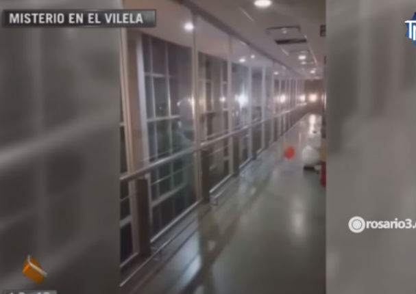 YouTube: Extraño fantasma apareció en hospital argentino