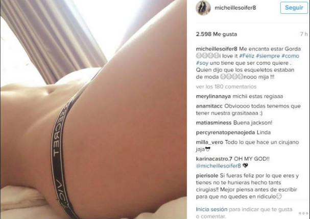 ¡Qué cosa! ¿Filtran imágenes íntimas de Michelle Soifer?