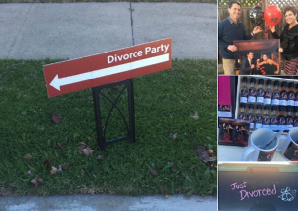 Twitter: Se divorcian y lo celebraron de esta manera - FOTOS