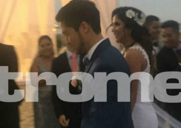¡Ya son casados! Mira la románica boda de Melissa Paredes y 'Gato' Cuba