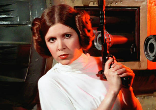 Star Wars: Despiden así a la princesa Leia - FOTOS