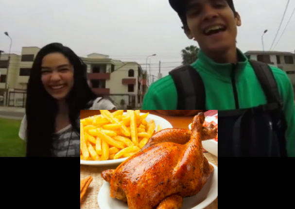 YouTube: Pareja de venezolanos decidieron preparar pollo a la brasa y ...
