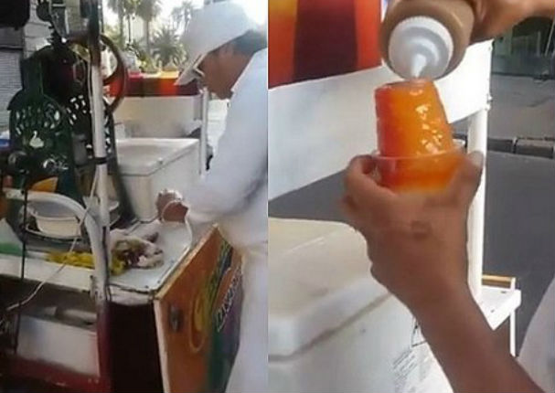 Viral: Mira como los chilenos reaccionan al comer raspadilla - VIDEO