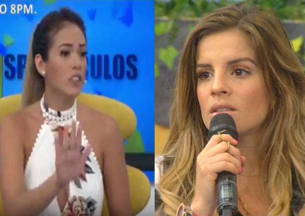 ¡Le dijo de todo! Jazmín Pinedo le da con palo a Alejandra Baigorria