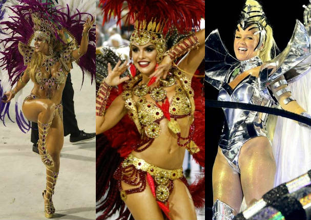 Xuxa y garotas sorprenden en Carnaval de Río 2017 - VIDEO
