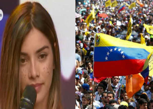 Venezolanos destruyen a Korina Rivadeneira y le dijeron lo peor - VIDEO