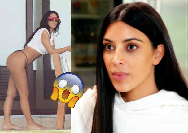 ¿Cómo es realmente el 'totó' de Kim Kardashian sin Photoshop? - VIDEO