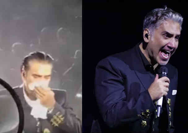 Alejandro Fernández: ¿Vomitó en pleno concierto a causa del alcohol?