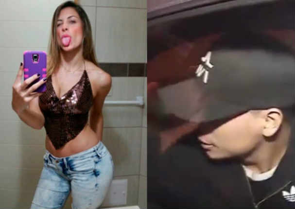 Pareja de Milett Figueroa humilló a reportera de la peor manera - VIDEO