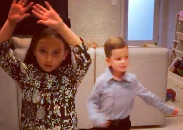 Viral: Nietos de Donald Trump enternecen con este baile - VIDEO
