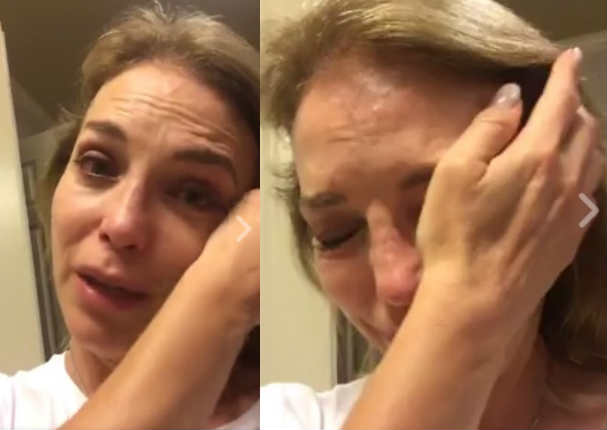 ¡Desconsolada! Actriz Laura Flores llora por la partida de su hija