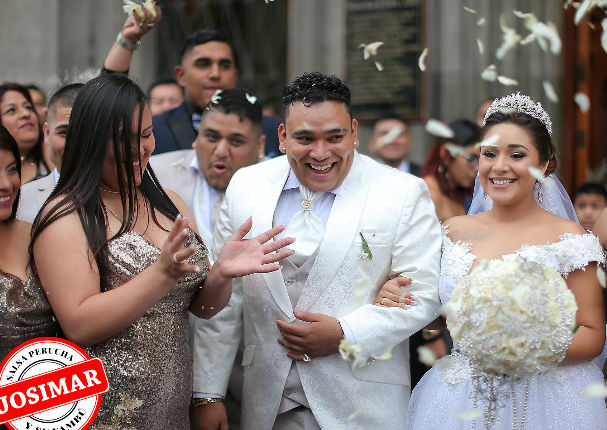 Josimar y su Yambú: Salsero se casó y su esposa robó miradas en la boda (FOTOS)