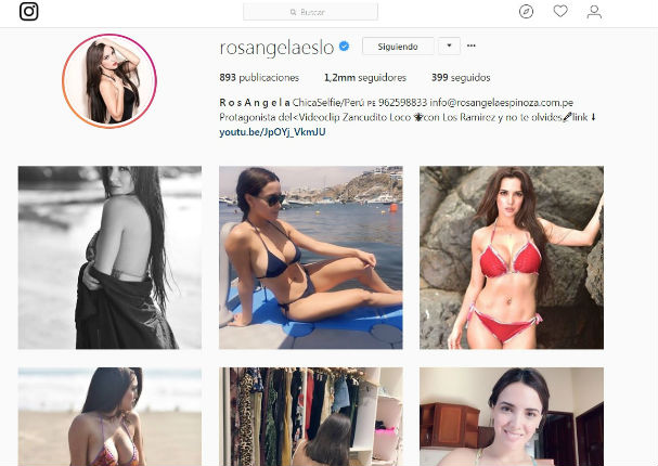Rosángela Espinoza sube la temperatura en redes sociales (FOTOS)