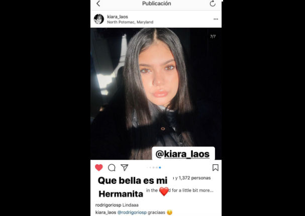 Flavia Laos: Conoce a su bellísima hermana ¡Te impactará su mirada! (FOTO)