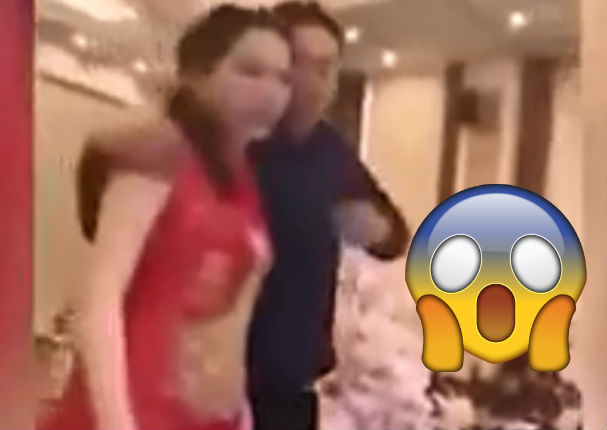 Youtube: Suegro besa a novia frente a todos sus familiares y desata tremenda pelea (VIDEO)