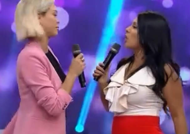 Sheyla Rojas le dice de todo a Tula Rodríguez durante programa en vivo (VIDEO)