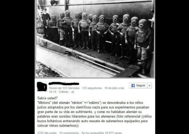 Esta es la historia real del viral de los ‘minions nazi’ y los niños judíos