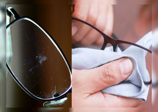 2 tips para eliminar los rayones de tus lentes