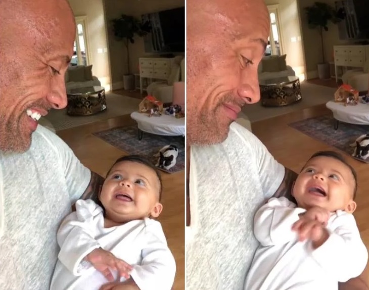 Dwayne Johnson: El tierno video de 'La Roca' hablando con su hija (VIDEO) | Internacionales | Radio panamericana