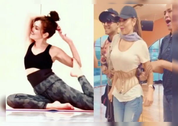 Thalía muestra su rutina básica de ejercicios en redes (VIDEO)