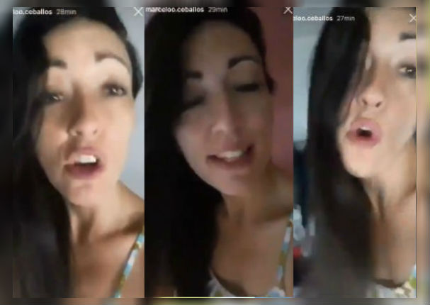 Descubre infidelidad de su novio y lo hace público desde el celular de él (VIDEO)