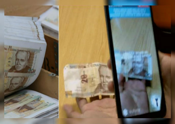 Lanzan aplicación que detecta billetes falsos