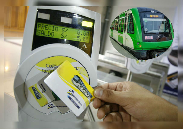 Tarjetas del Metropolitano y Metro tendrán la misma función