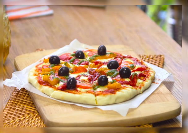 Enamora a tus amigos con una deliciosa pizza a la plancha