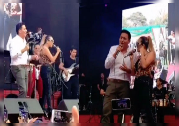 Pedro Loli y Amy Gutiérrez se juntaron para hacer bailar a sus fans