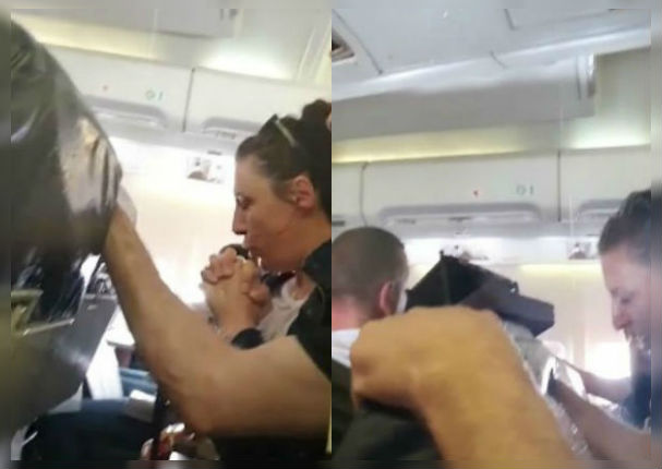 Pasajeros pasan el susto de su vida con infernal turbulencia en vuelo comercial