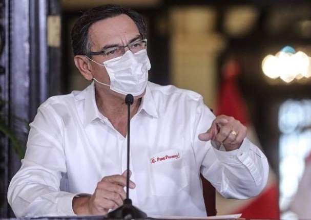 Martín Vizcarra anunció que en abril del 2021 habrán elecciones y no se presentará
