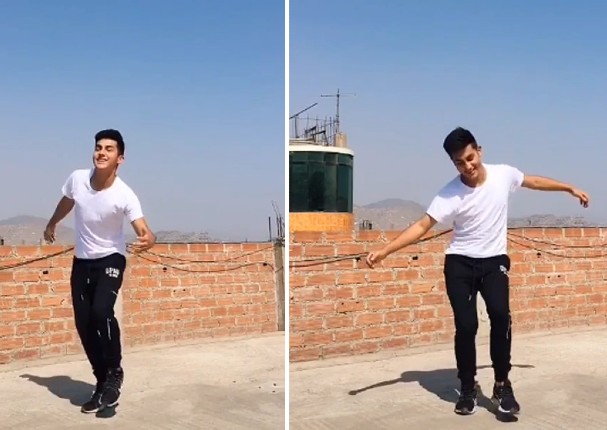 Joven peruano hace coreografía que estremece las redes sociales