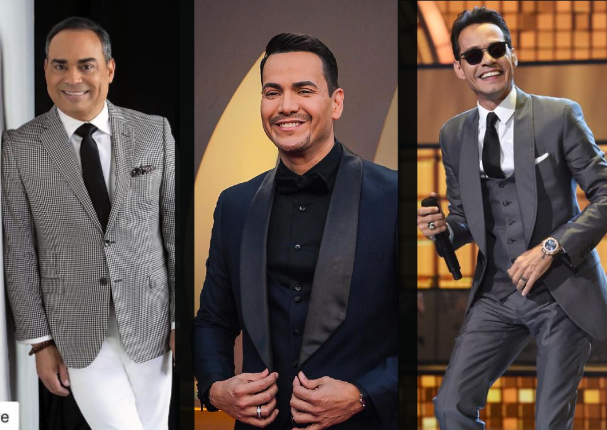 Marc Anthony, Gilberto Santa Rosa y Víctor Manuelle nominados a Premio Lo Nuestro 2021