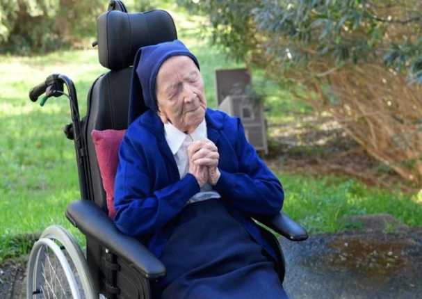 Francia: La mujer más longeva de Europa superó la Covid-19 a sus 116