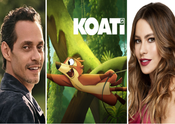 Marc Anthony y Sofía Vergara juntos en la película “Koati” | VIDEO