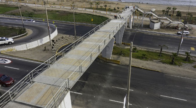 Municipalidad de Lima: conoce los nuevos puentes peatonales en la Costa Verde