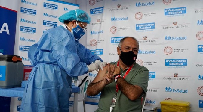 COVID-19: conoce cuántos peruanos ya fueron vacunados contra el virus