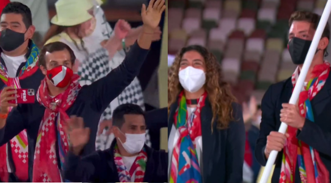 Tokio 2020: Mira el desfile de la delegación peruana en los Juegos Olímpicos | VIDEO