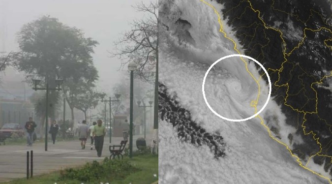 Senamhi: remolino de nubes ocasionará bajas temperaturas en Lima | FOTOS