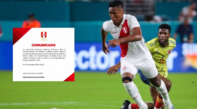Último minuto: Jugador peruano fue desconvocado por lesión | FOTOS