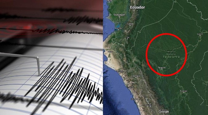 Amazonas: Sismo de 6.8 sacudió la selva del Perú esta mañana