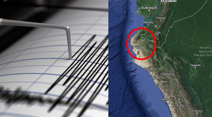 Piura: Fuerte sismo sacudió el norte del Perú hace unas horas