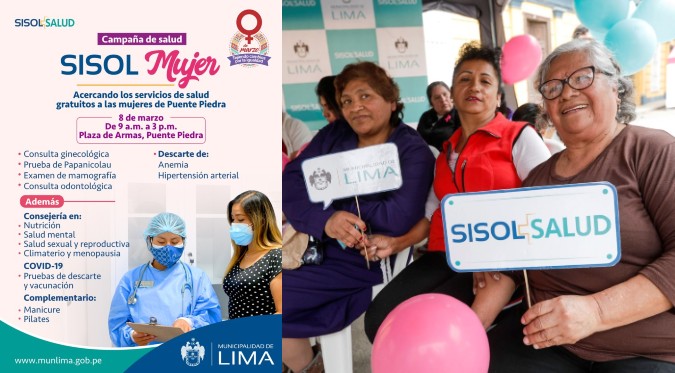 Día de la Mujer: Conozca los lugares en donde realizarán campaña de salud gratuita