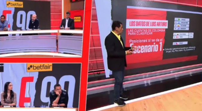 Colombianos predicen que Perú quedará fuera de Qatar 2022 | VIDEO