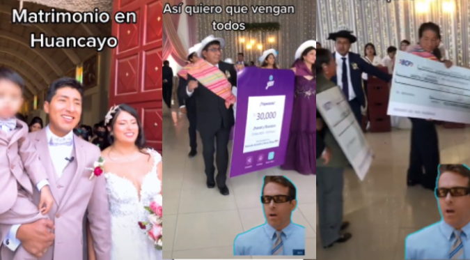 ¡De lujo!: Boda en Huancayo causa sensación por 'millonarios' regalos valorizados en 80 mil soles | VIDEO